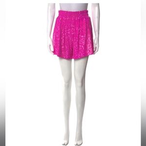 NWT Generation Love Elise Bling Sequin Short Hot Pink S